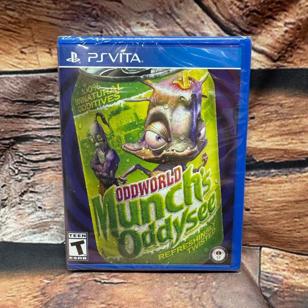 Oddworld Munchs Oddysee HD Limited Run Games LRG Sony PS Vita PlayStation New